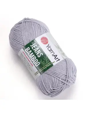 Yarn Art Jeans Bamboo El Örgü İpi,Açık Gri-127