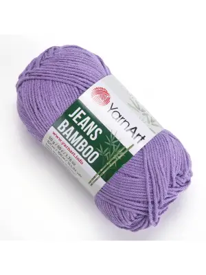 Yarn Art Jeans Bamboo El Örgü İpi,Mor-116