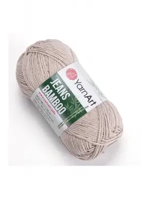 Yarn Art Jeans Bamboo El Örgü İpi,Taş Rengi-129