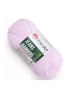 Yarn Art Jeans Bamboo El Örgü İpi,Açık Pembe-109