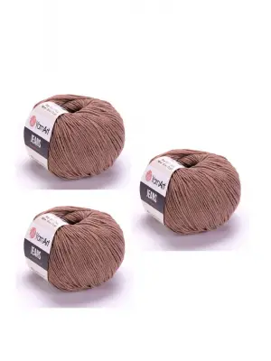 Yarn Art Jeans Amigurumi Örgü İpi 71 Vizon Renk Hırka Örgü İpi Bebek İpi Punch İpi 3lü Paket