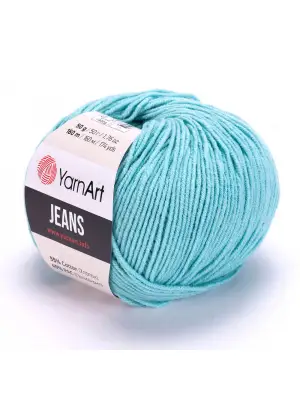 Yarn Art Jeans 81 Açık Turkuaz Amigurumi Örgü İpi Hırka Örgü İpi Bebek İpi Punch İpi