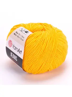 Yarn Art Jeans 35 Açık Turuncu Amigurumi Örgü İpi Hırka Örgü İpi Bebek İpi Punch İpi