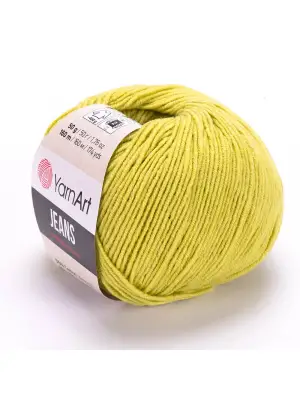 Yarn Art Jeans 29 Fıstık Yeşili Amigurumi Örgü İpi Hırka Örgü İpi Bebek İpi Punch İpi