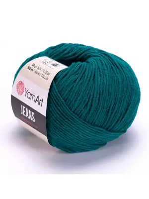 Yarn Art Jeans 63 Petrol Yeşili Amigurumi Örgü İpi Hırka Örgü İpi Bebek İpi Punch İpi