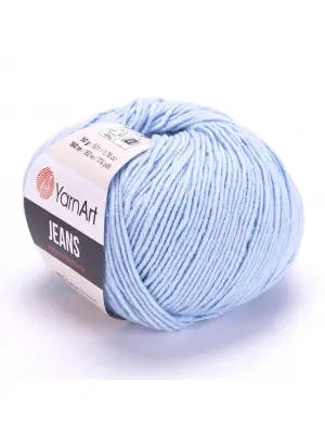 Yarn Art Jeans 75 Açık Mavi Amigurumi Örgü İpi Hırka Örgü İpi Bebek İpi Punch İpi