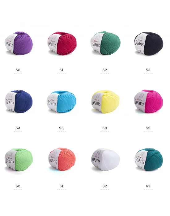 10 x Yarnart Jeans 26 10lu Paket Amigurimi Bebek Ipi Yarnart Jeans 10 Adet