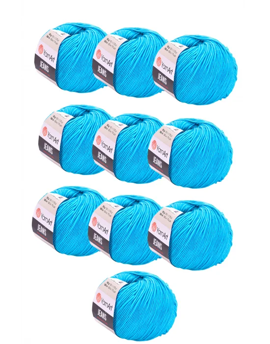 10 x Yarnart Jeans 33 10lu Paket Amigurimi Bebek Ipi Yarnart Jeans 10 Adet