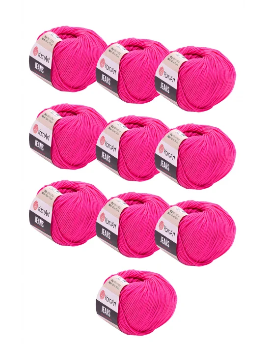 10 x Yarnart Jeans 42 10lu Paket Amigurimi Bebek Ipi Yarnart Jeans 10 Adet