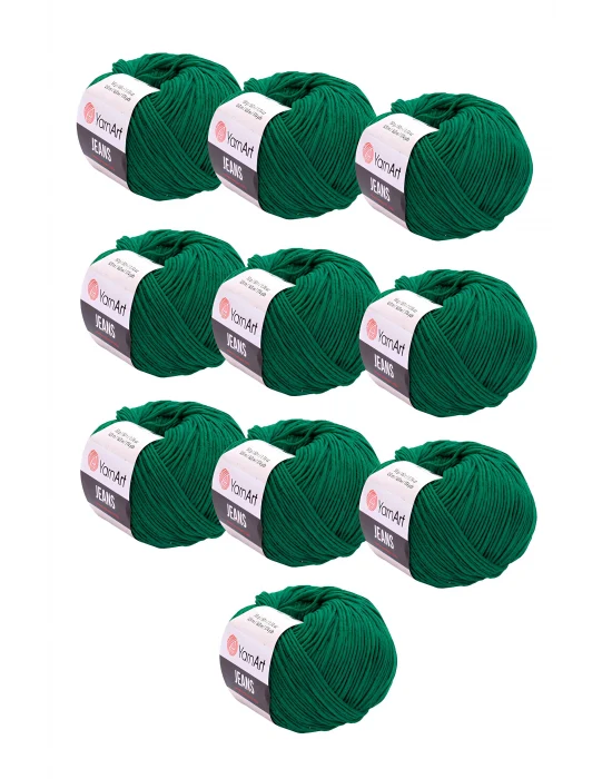 10 x Yarnart Jeans 52 10lu Paket Amigurimi Bebek Ipi Yarnart Jeans 10 Adet