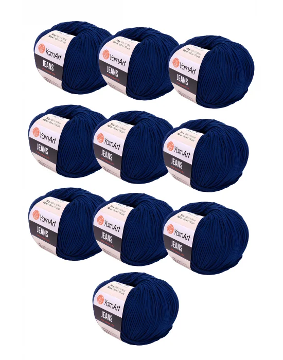 10 x Yarnart Jeans 54 10lu Paket Amigurimi Bebek Ipi Yarnart Jeans 10 Adet