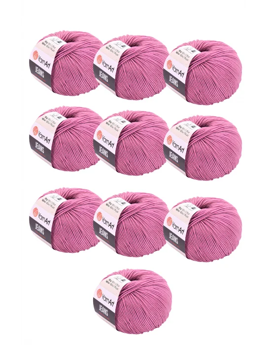 10 x Yarnart Jeans 65 10lu Paket Amigurimi Bebek Ipi Yarnart Jeans 10 Adet
