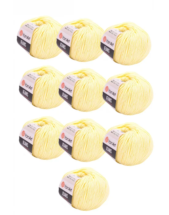 10 x Yarnart Jeans 67 10lu Paket Amigurimi Bebek Ipi Yarnart Jeans 10 Adet