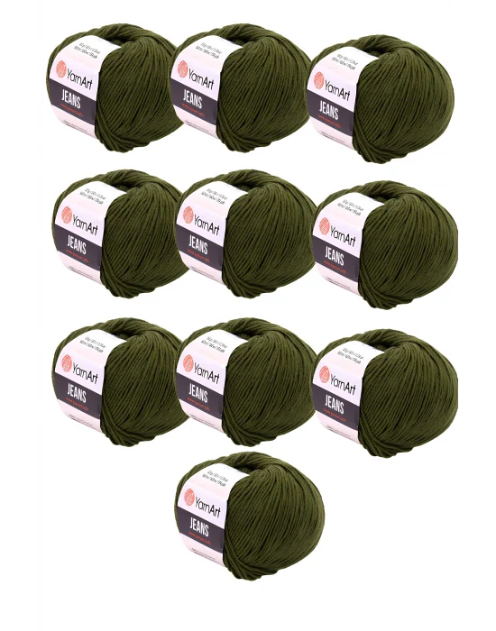 10 x Yarnart Jeans 82 10lu Paket Amigurimi Bebek Ipi Yarnart Jeans 10 Adet