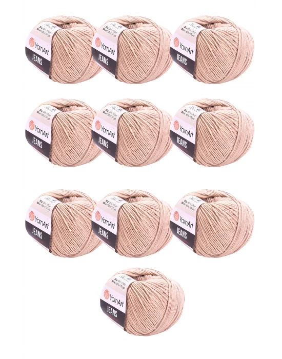 10 x Yarnart Jeans 87 10lu Paket Amigurimi Bebek Ipi Yarnart Jeans 10 Adet