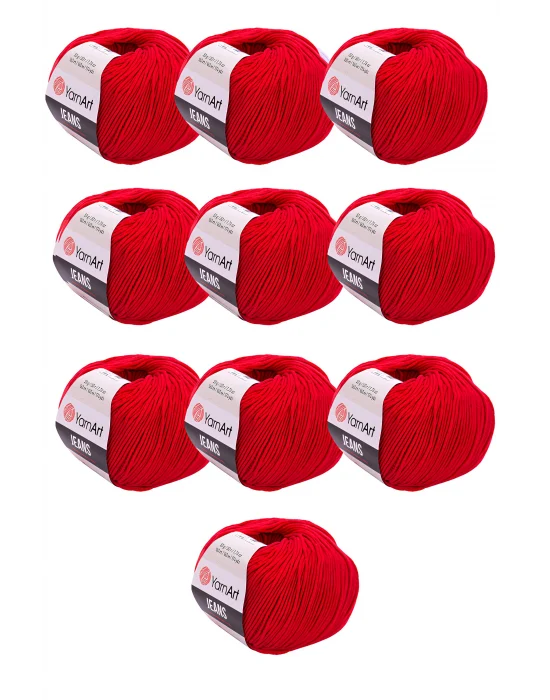 10 x Yarnart Jeans 90 10lu Paket Amigurimi Bebek Ipi Yarnart Jeans 10 Adet