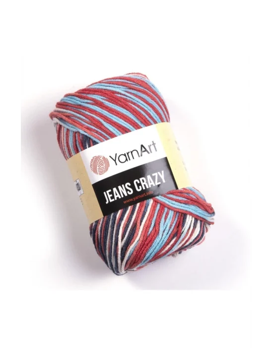 Jeans Crazy Ebruli El Örgü Ipi Ebruli-7208