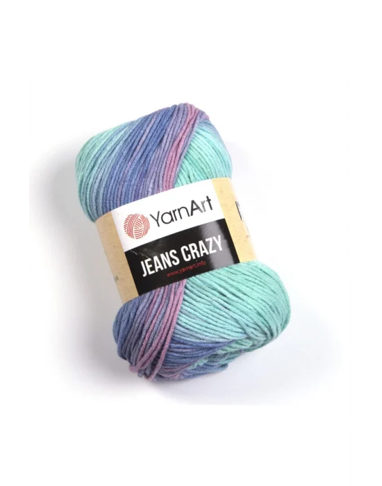 Jeans Crazy Ebruli El Örgü Ipi Ebruli 8203