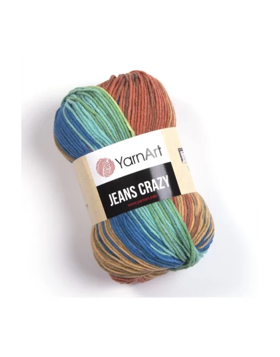 Jeans Crazy - Ebruli El Örgü Ipi Ebruli-8209