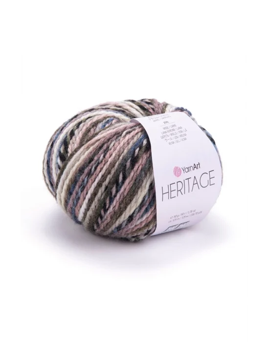 Herıtage - Ebruli El Örgü Ipi Ebruli-341