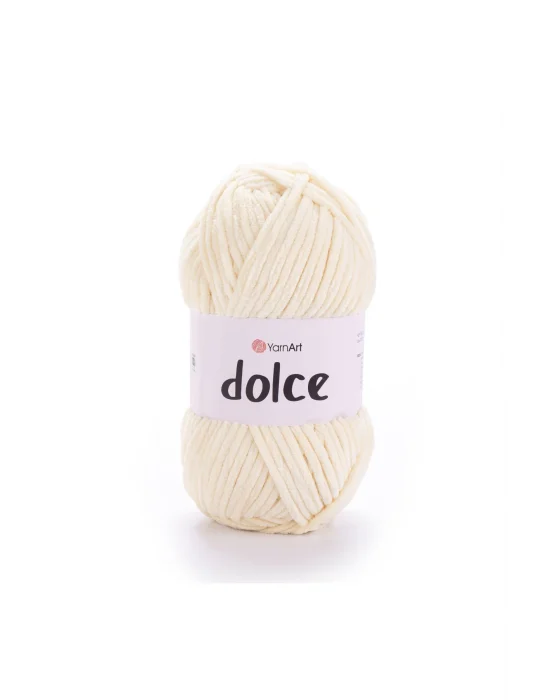 Dolce - Kadife El Örgü Ipi Krem-783