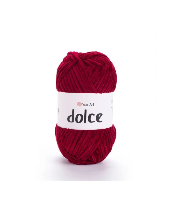 Dolce 752 Bordo Kadife El Örgü Ipi
