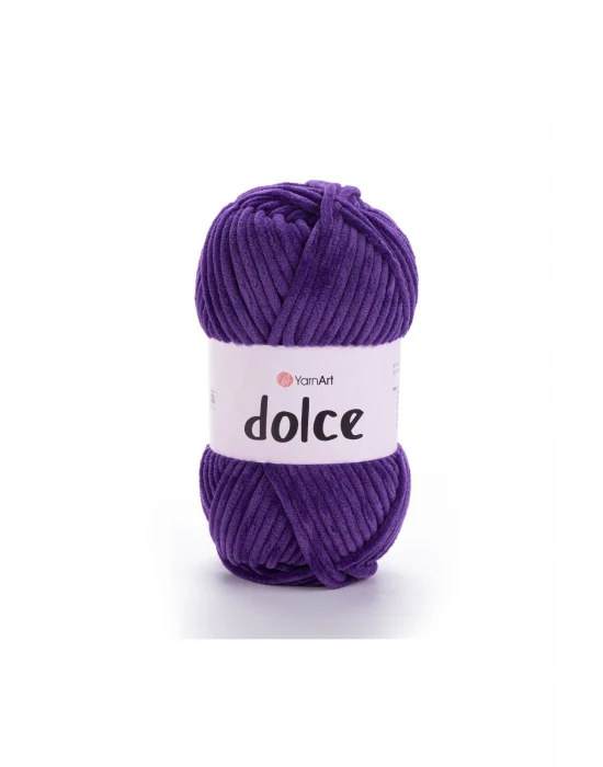 Dolce - Kadife El Örgü Ipi Mor-792