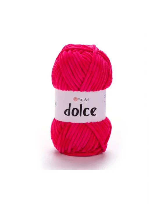 Dolce - Kadife El Örgü Ipi Fuşya 759