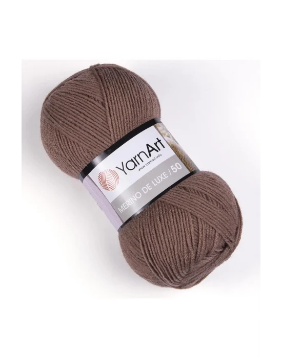 MERINO DE LUXE 50 - EL ÖRGÜ İPİ SÜTLÜ KAHVE-514