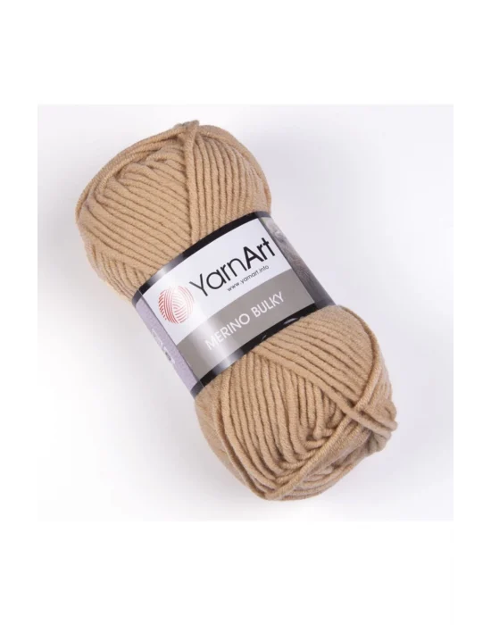 Merıno Bulky - El Örgü Ipi Bej-511