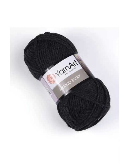 Merıno Bulky - El Örgü Ipi Antrasit-336