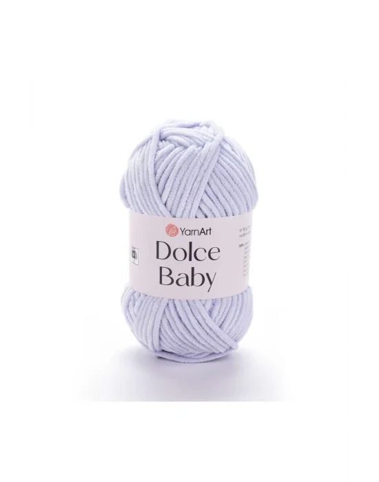 Dolce Baby - Kadife, Bebek El Örgü Ipi Buz Mavisi-776