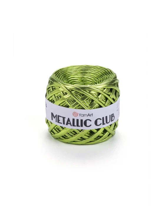 METALLIC CLUB - ÖRGÜ İPİ 8116-KINA YEŞİLİ