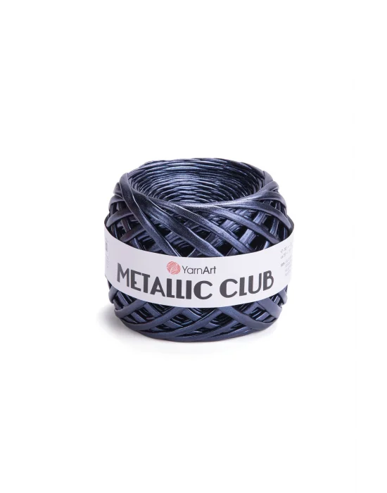 METALLIC CLUB - ÖRGÜ İPİ GECE MAVİSİ-8128