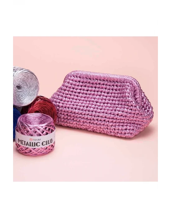 METALLIC CLUB - ÖRGÜ İPİ FOSFORLU YEŞİL-8122