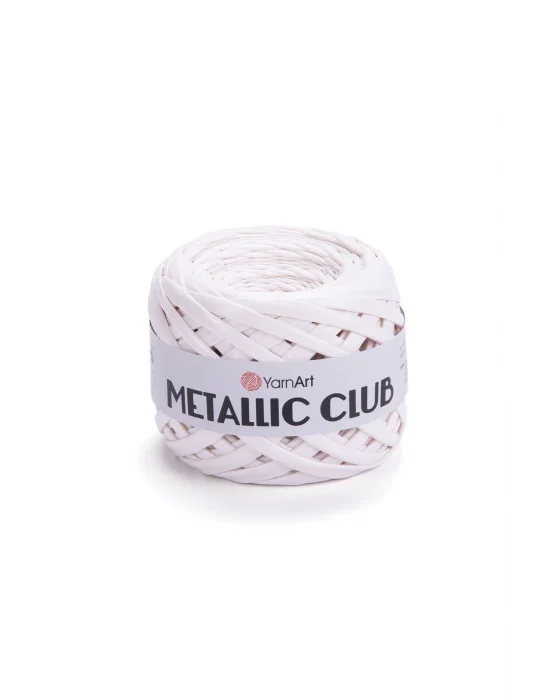 METALLIC CLUB - ÖRGÜ İPİ BEYAZ-8121