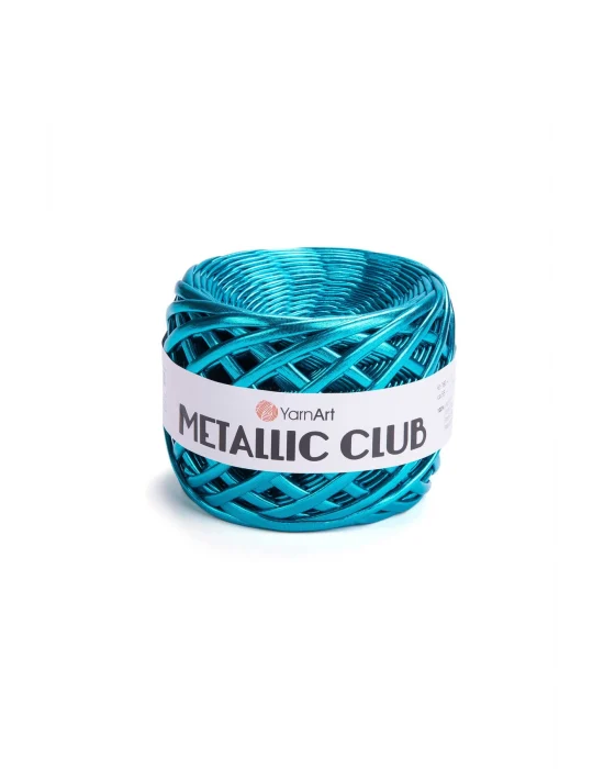 METALLIC CLUB - ÖRGÜ İPİ TURKUAZ-8126
