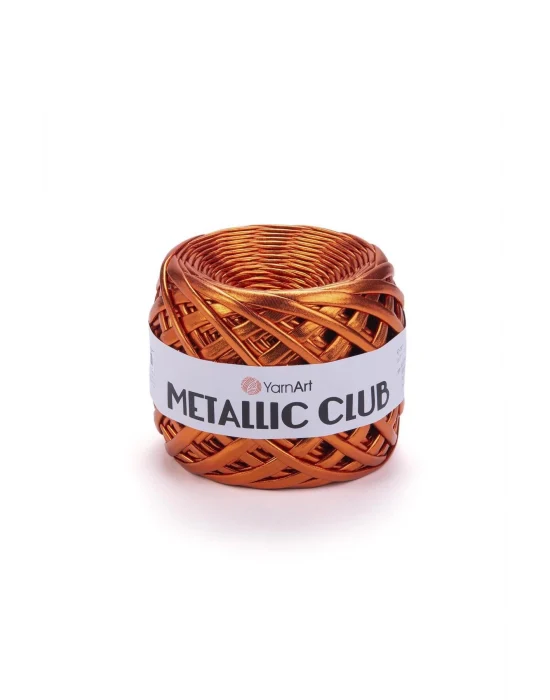 METALLIC CLUB - ÖRGÜ İPİ 8107-TURUNCU