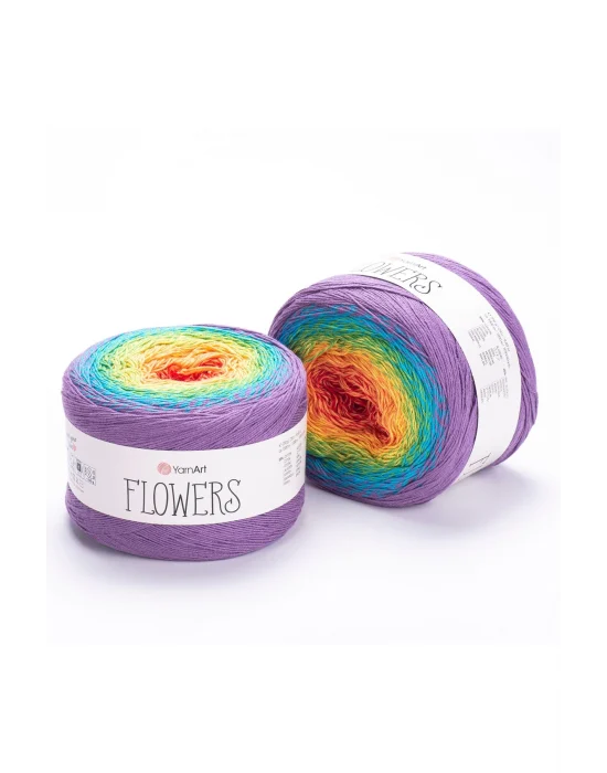 Flowers - Ebruli El Örgü Ipi Ebruli-277