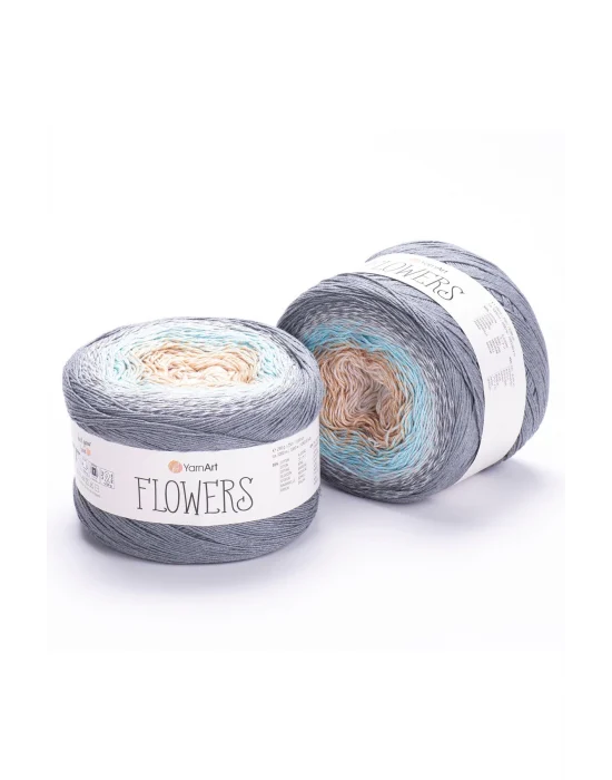 Flowers - Ebruli El Örgü Ipi Ebruli-268