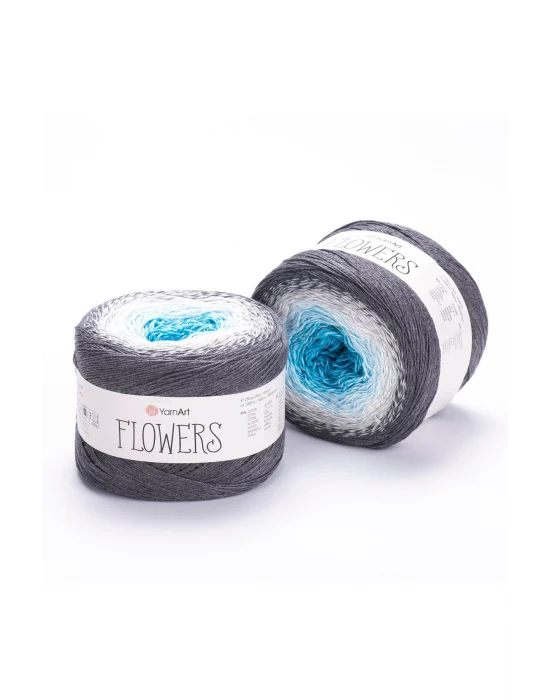 Flowers - Ebruli El Örgü Ipi Ebruli-251