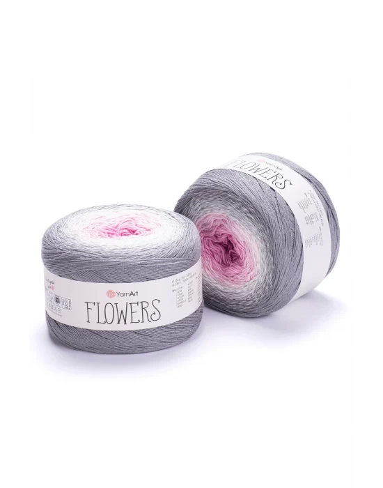 Flowers - Ebruli El Örgü Ipi -293