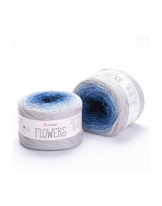 Flowers - Ebruli El Örgü Ipi Ebruli-271