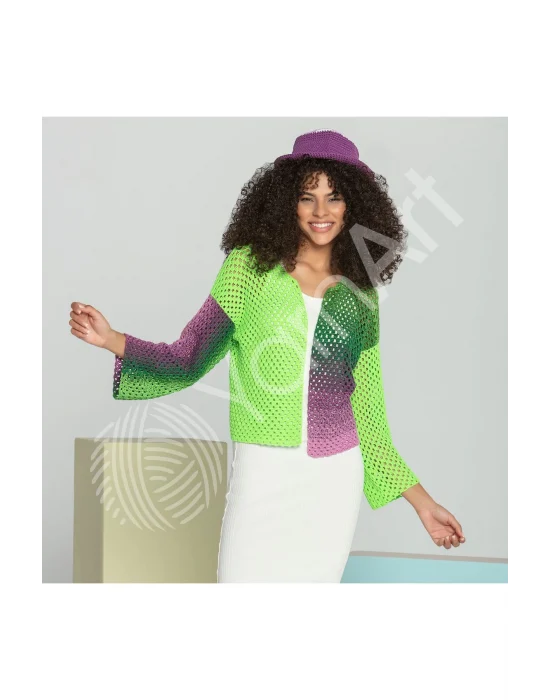 Flowers - Ebruli El Örgü İpi Ebruli-264