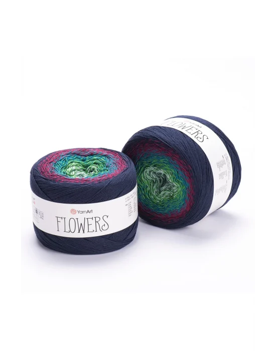 Flowers - Ebruli El Örgü Ipi Ebruli-266