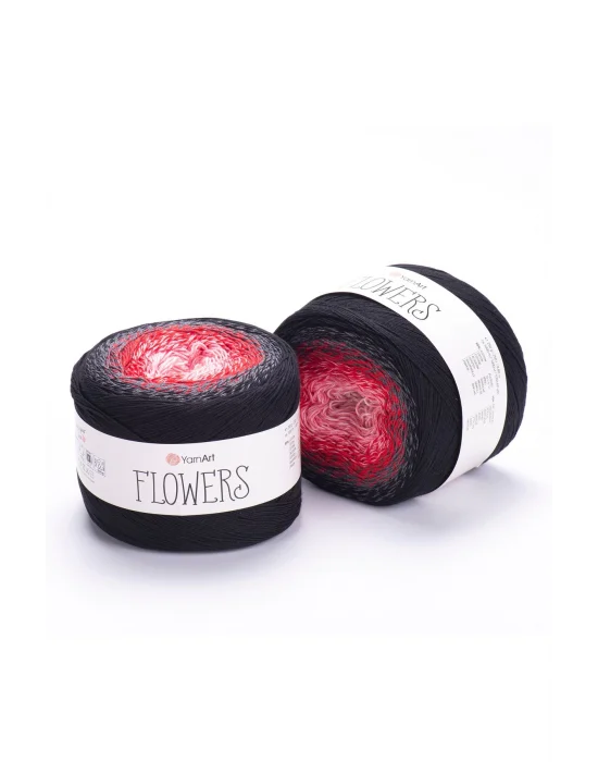 Flowers - Ebruli El Örgü Ipi Ebruli-282