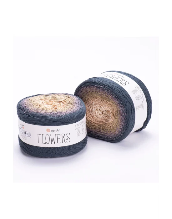 Flowers - Ebruli El Örgü İpi -297