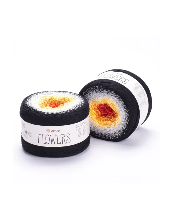 Flowers - Ebruli El Örgü Ipi Ebruli-259