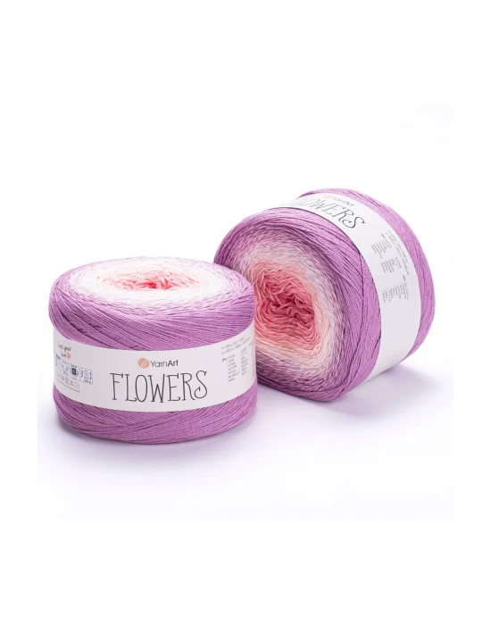 Flowers - Ebruli El Örgü Ipi Ebruli-305