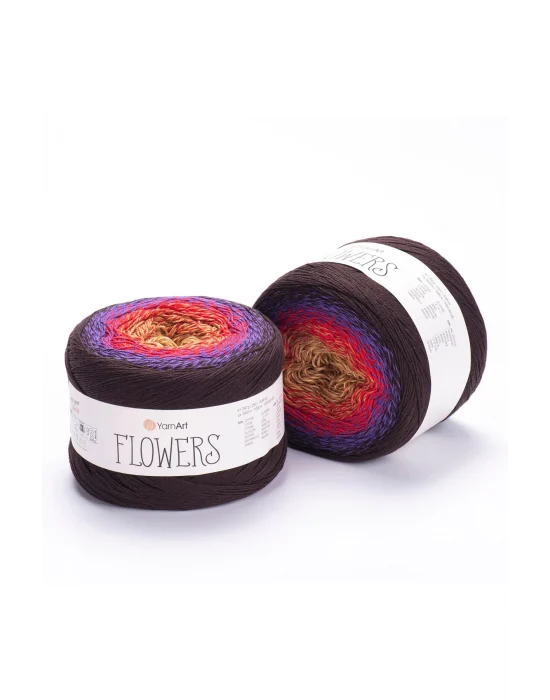 Flowers - Ebruli El Örgü Ipi Ebruli-265